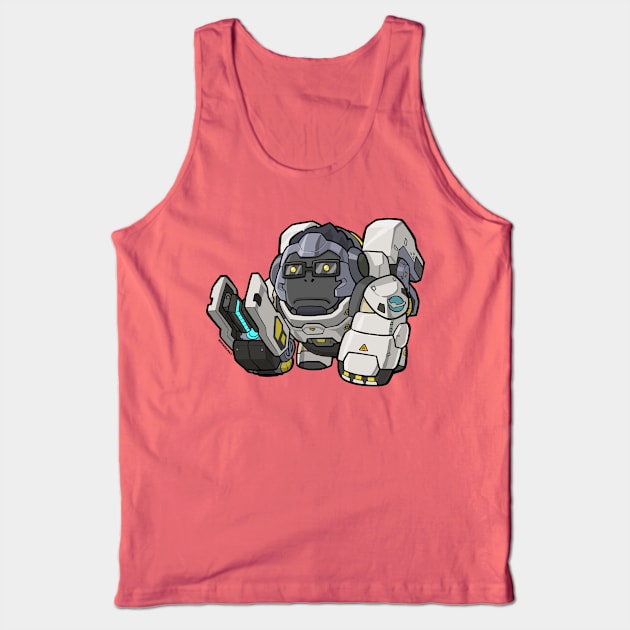 Lil Simian Scientist Tank Top by fallerion